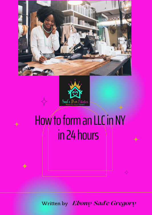 Forming an LLC in NY e-Book